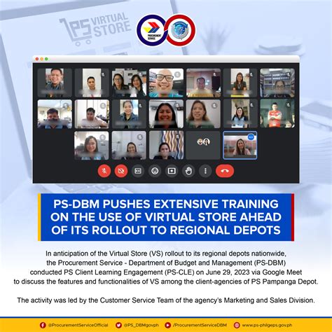 ps-dbm virtual store login|GUIDELINES ON THE USE OF THE VIRTUAL STORE FOR .
